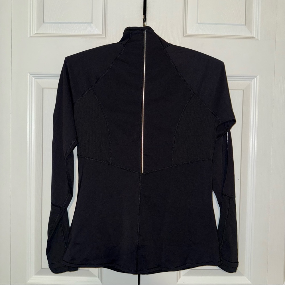 Athleta Eclipse Half Zip Pullover Black Size Medi… - image 7